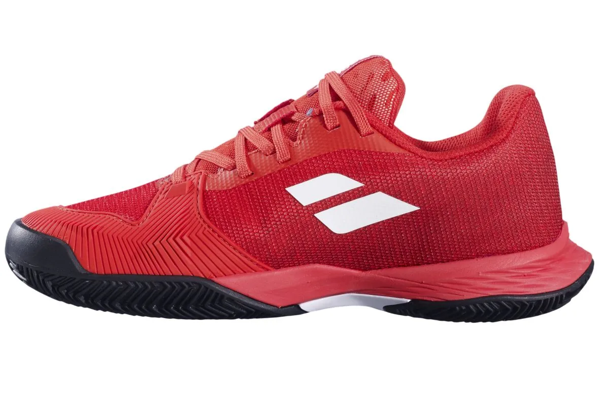 Babolat Jet Mach 3 Junior Clay - cherry tomato/white