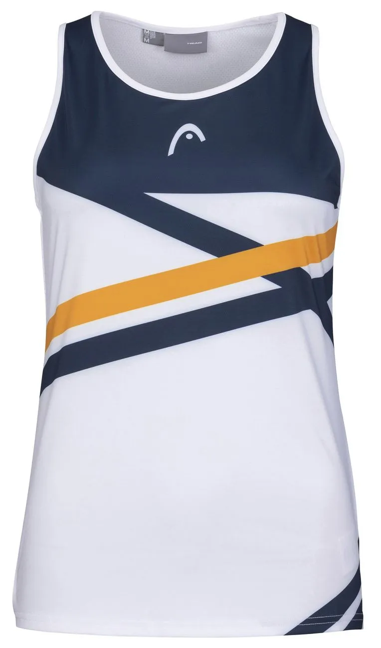 Head Performance Tank Top W - print performance/orange