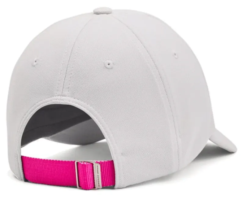 Under Armour Women's UA Blitzing Adjustable Cap - halo gray/rebel pink