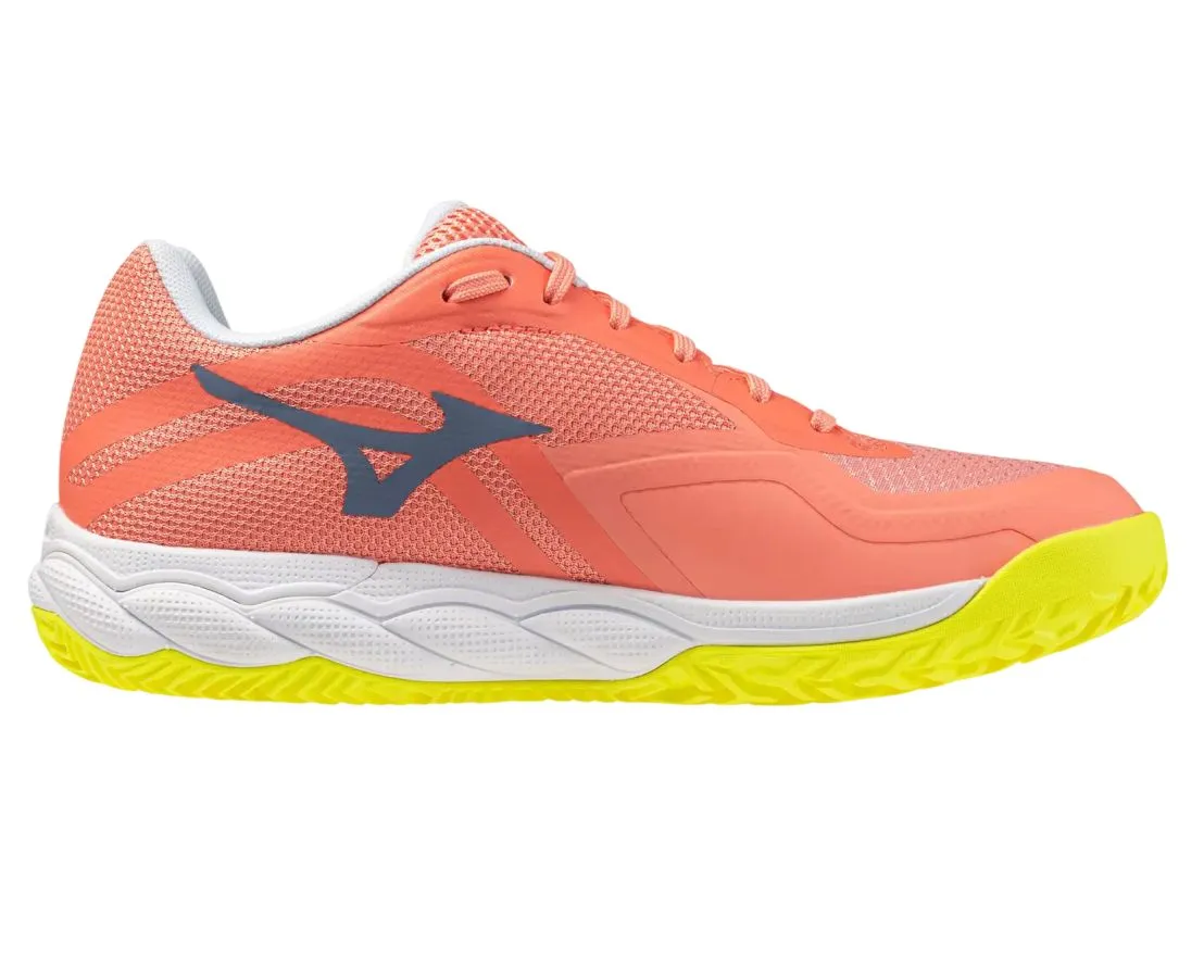 Mizuno Wave Enforce Court 2 Padel - desert flower/wild wind/yellow jasper