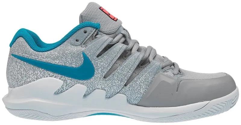Nike WMNS Air Zoom Vapor X Clay - wolf grey/hot lava/white