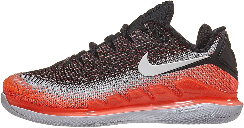 Nike WMNS Air Zoom Vapor X Knit - black/white/hot lava/wolf grey
