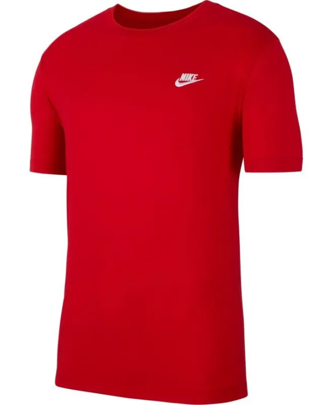 nike-nsw-club-tee-m-university-red-white-1 Nike NSW Club Tee M - university red/white