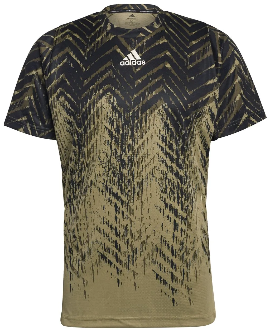 Adidas Tennis Freelift Printed T-Shirt Primeblue M - orbit green Adidas Tennis Freelift Printed T-Shirt Primeblue M - orbit green