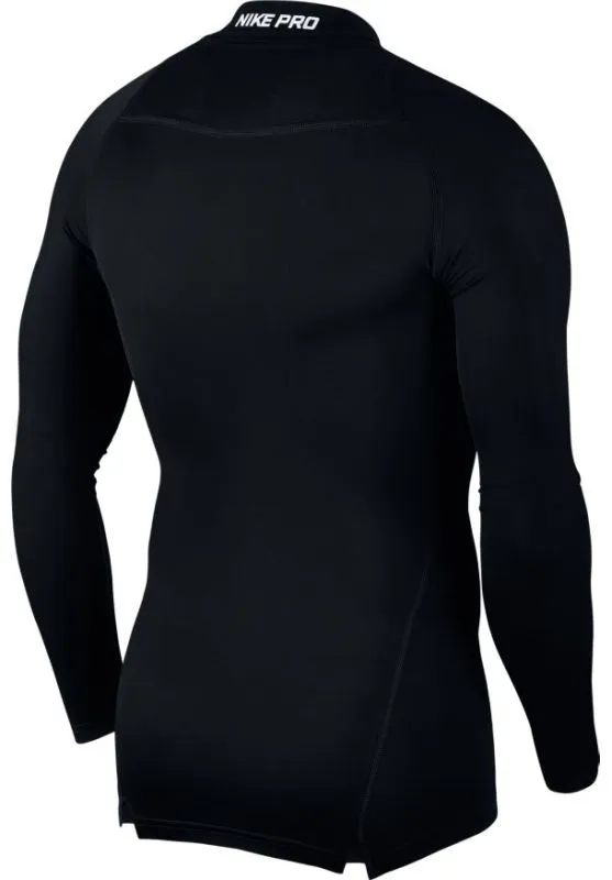 Nike Pro LS Comp Top Mock - black/white