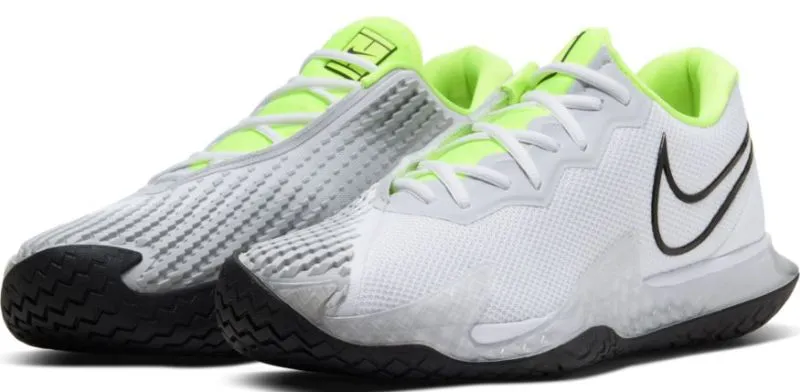 Nike Air Zoom Vapor Cage 4 - white/black/volt/pure platinum