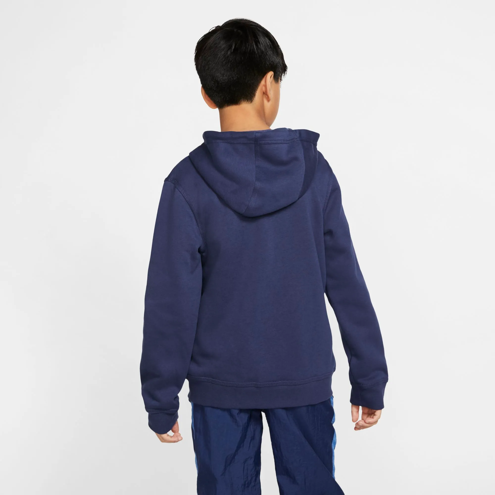 nike-nsw-hoodie-fz-club-b-midnight-navy-midnight-navy-white-4 Nike NSW Hoodie FZ Club B - midnight navy/midnight navy/white