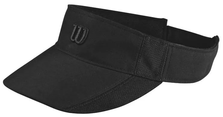 wilson-women-s-visor-black-1 Wilson Women's Visor - black