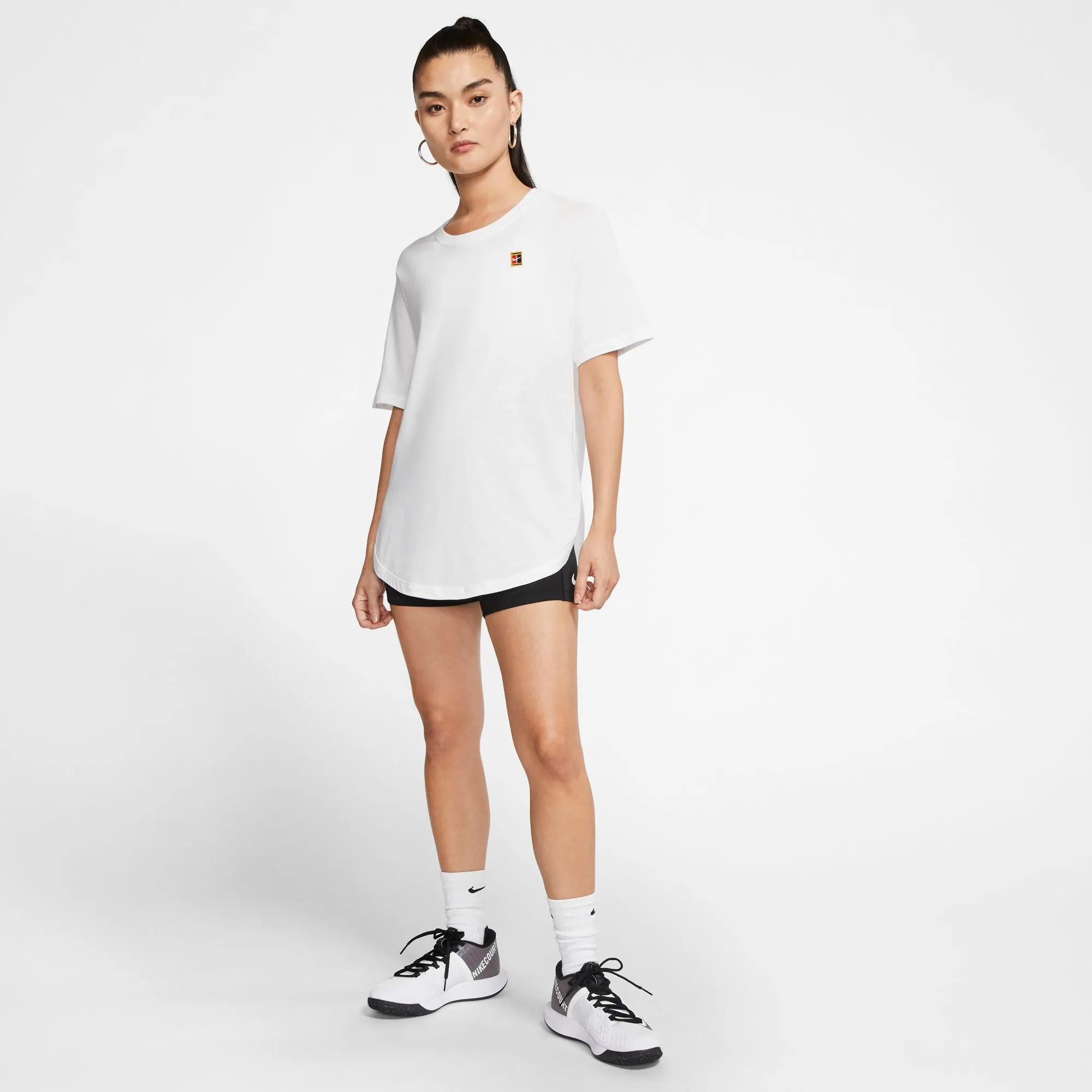 Nike Court Weekend Tee Court Embedded - white