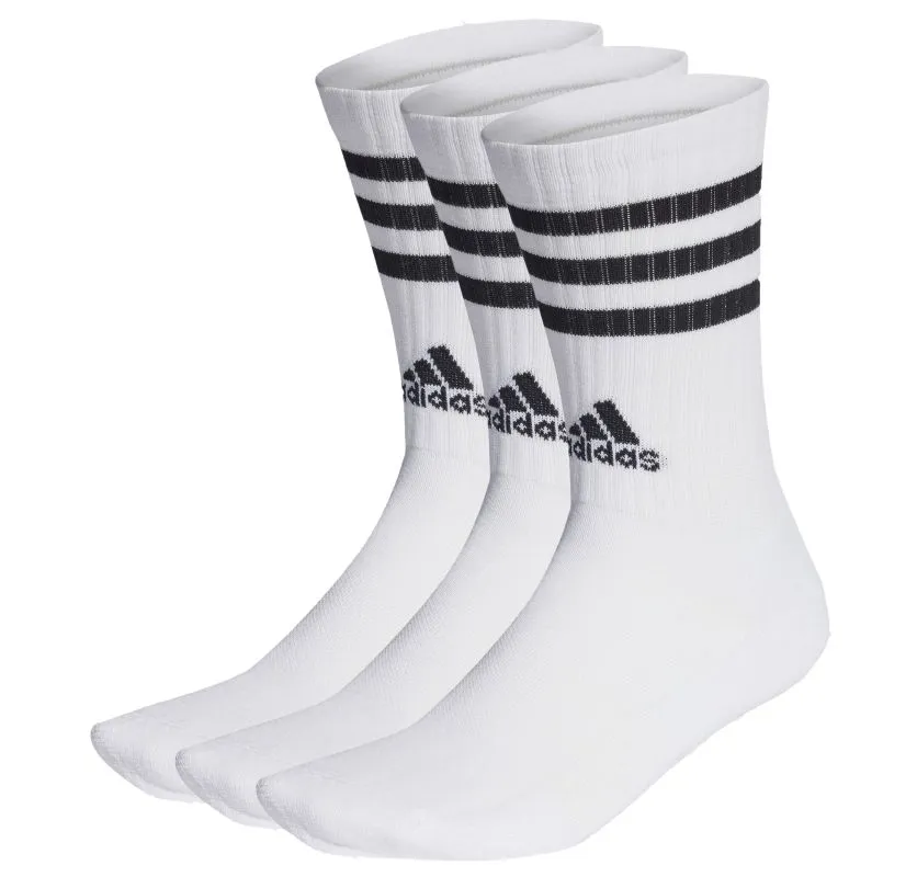 Adidas 3-Stripes Cushioned Crew Socks 3P