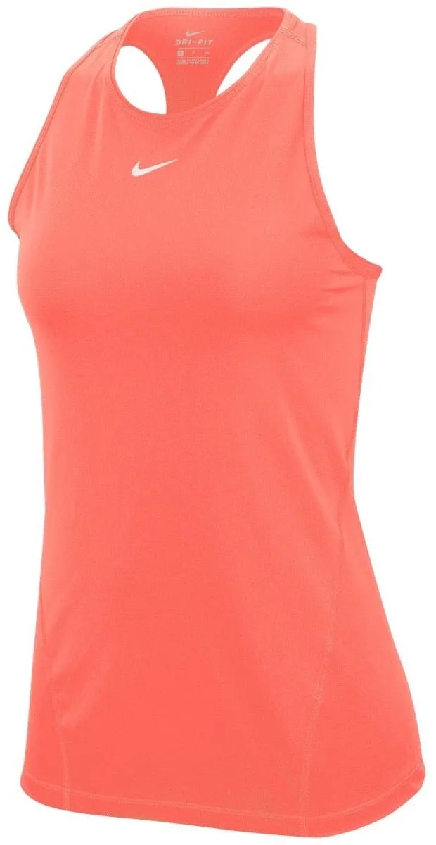 Nike Pro Tank All Over Mesh - bright mango/white Nike Pro Tank All Over Mesh - bright mango/white