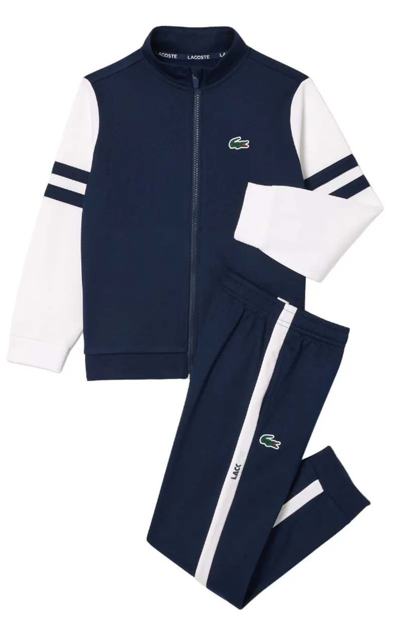 Lacoste Kids Tennis Sportsuit - navy blue/white