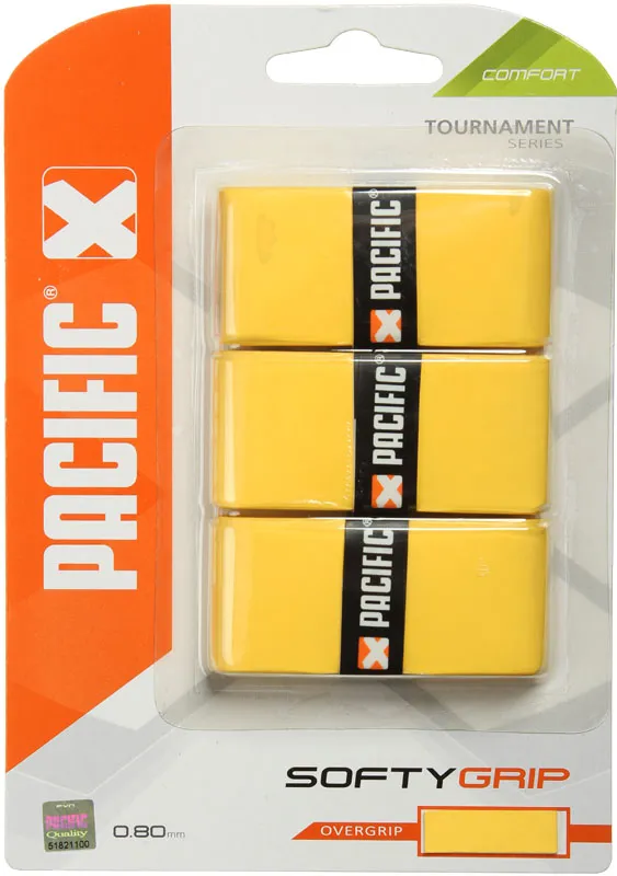 pacific-softy-grip-yellow-3p Pacific Softy Grip yellow 3P