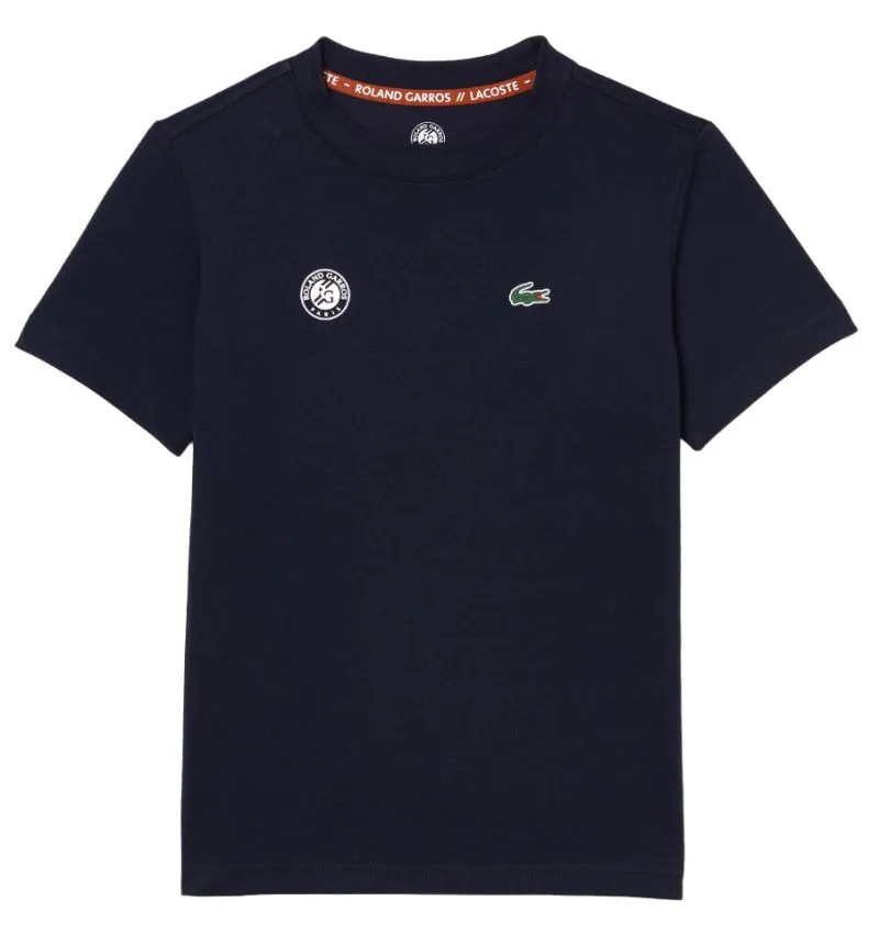 Lacoste Kids Roland Garros Edition Performance Ultra-Dry Jersey T-Shirt