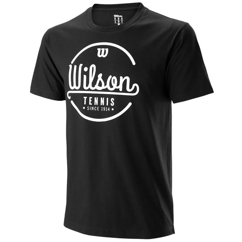 Wilson Womens Lineage Tech Tee - black/white