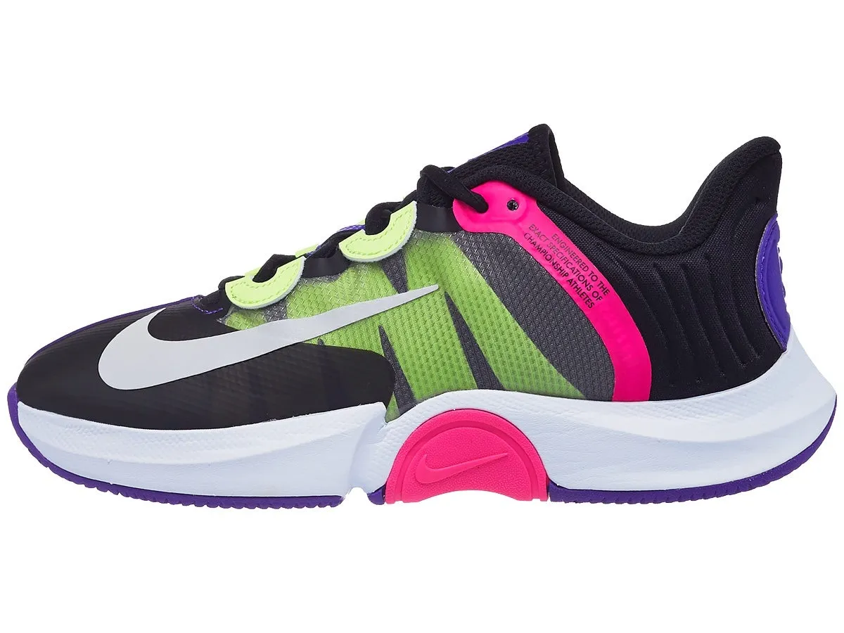 Nike W Air Zoom GP Turbo - black/white/fierce purple/liquid lime