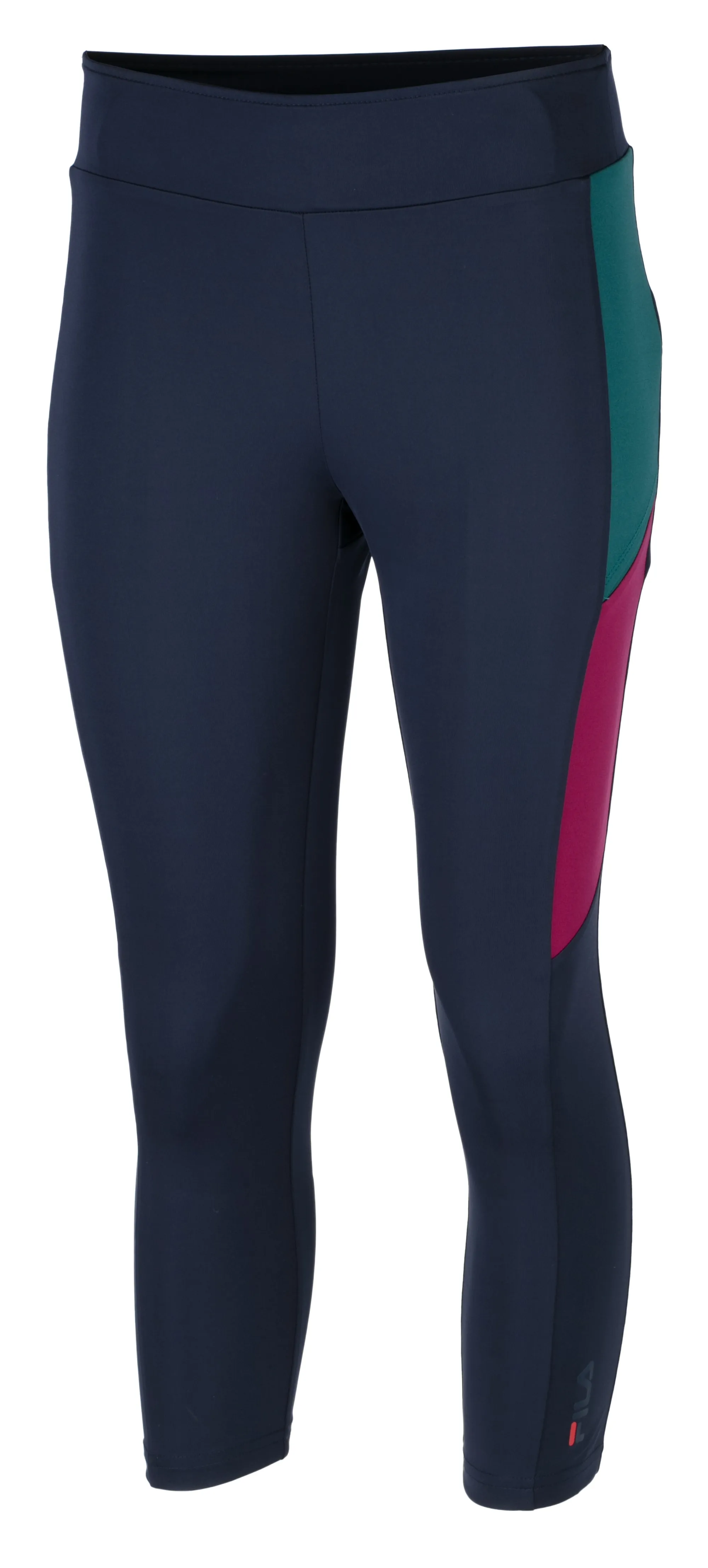 Women's leggings Fila Leggings Ellie - navy/magenta purple/deep teal - Blue