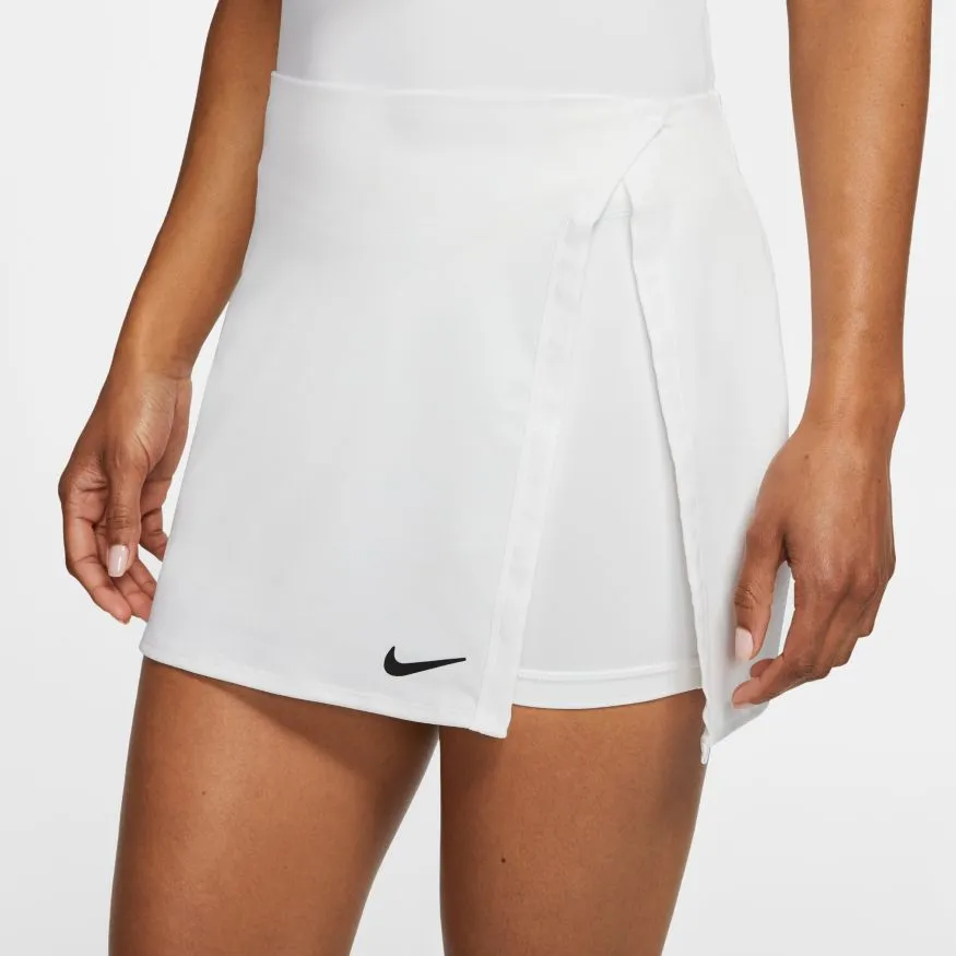 Nike Court Dry Elevated Essential Street Skirt W - white/white/black