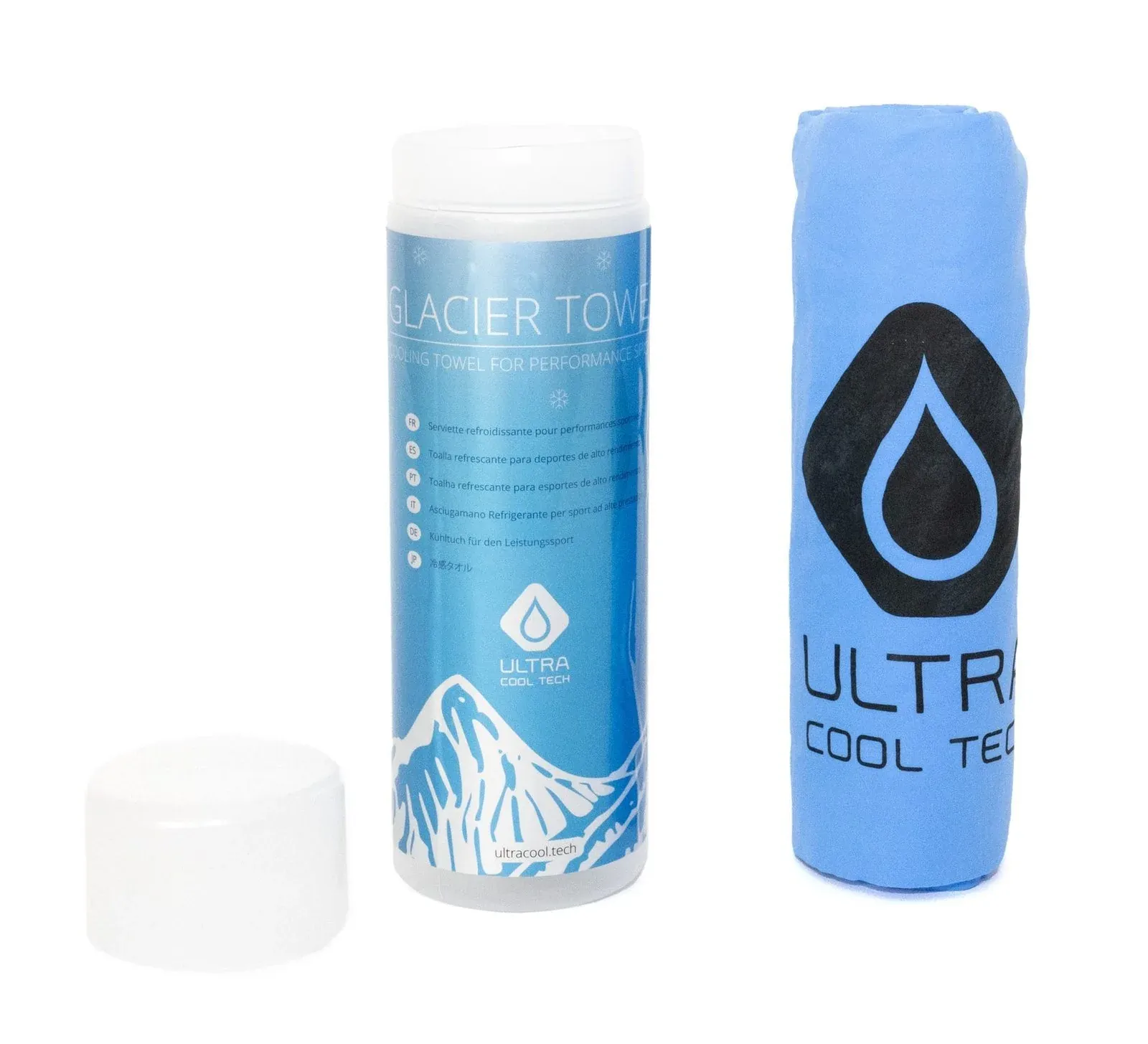 Ultra Cool Tech Glacier Cooling - blue Ultra Cool Tech Glacier Cooling - blue