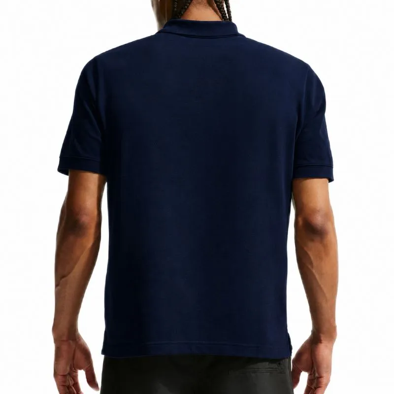 Nike Club Polo Pique - obsidian/white