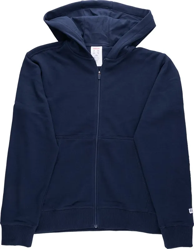 Wilson Kids Unisex Team Zip - classic navy