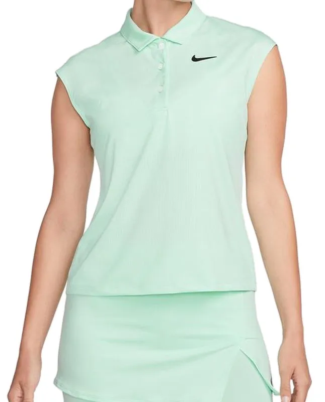 Nike Court Dri-Fit Victory Polo - mint foam/black