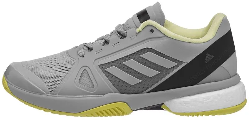 Adidas Stella McCartney Barricade Boost - eggshell grey/aero lime/core black