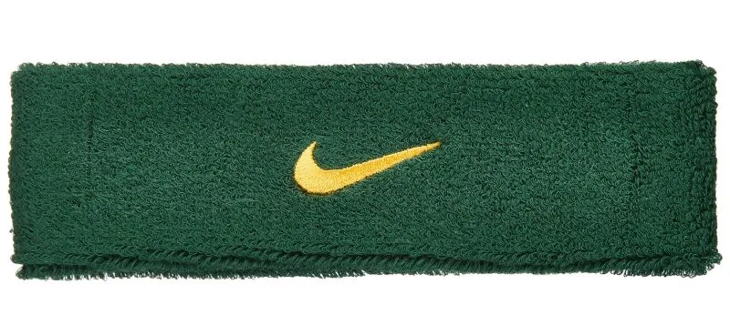 Nike Swoosh Headband - cosmic bonsai/university gold