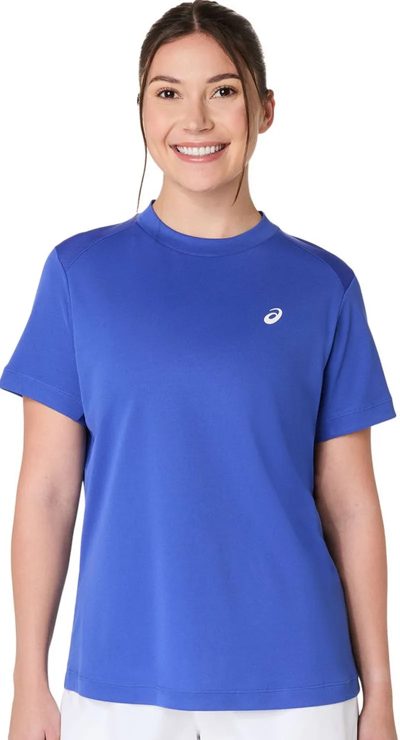 Asics Court Short Sleeve - dark cobalt Asics Court Short Sleeve - dark cobalt