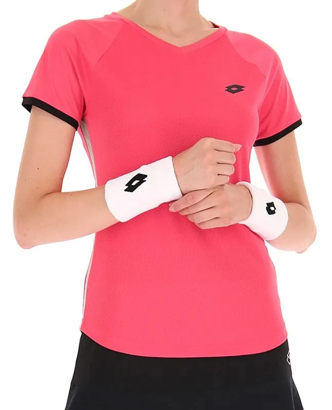 Women's T-shirt Lotto Superrapida W VI - shiny fuchsia - Pink