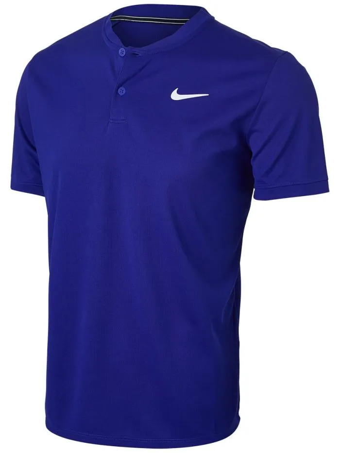 Nike Court Dri-Fit Polo Blade - concord/white