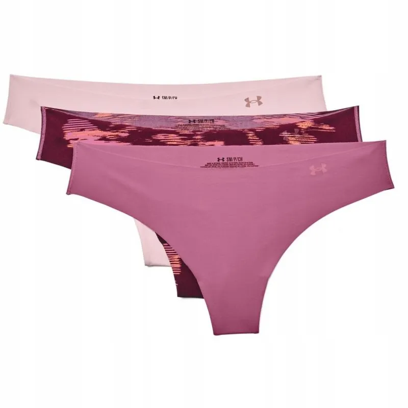 UNDER-ARMOUR-FIGI-DAMSKIE-THONG-STRINGI-3Pack-M