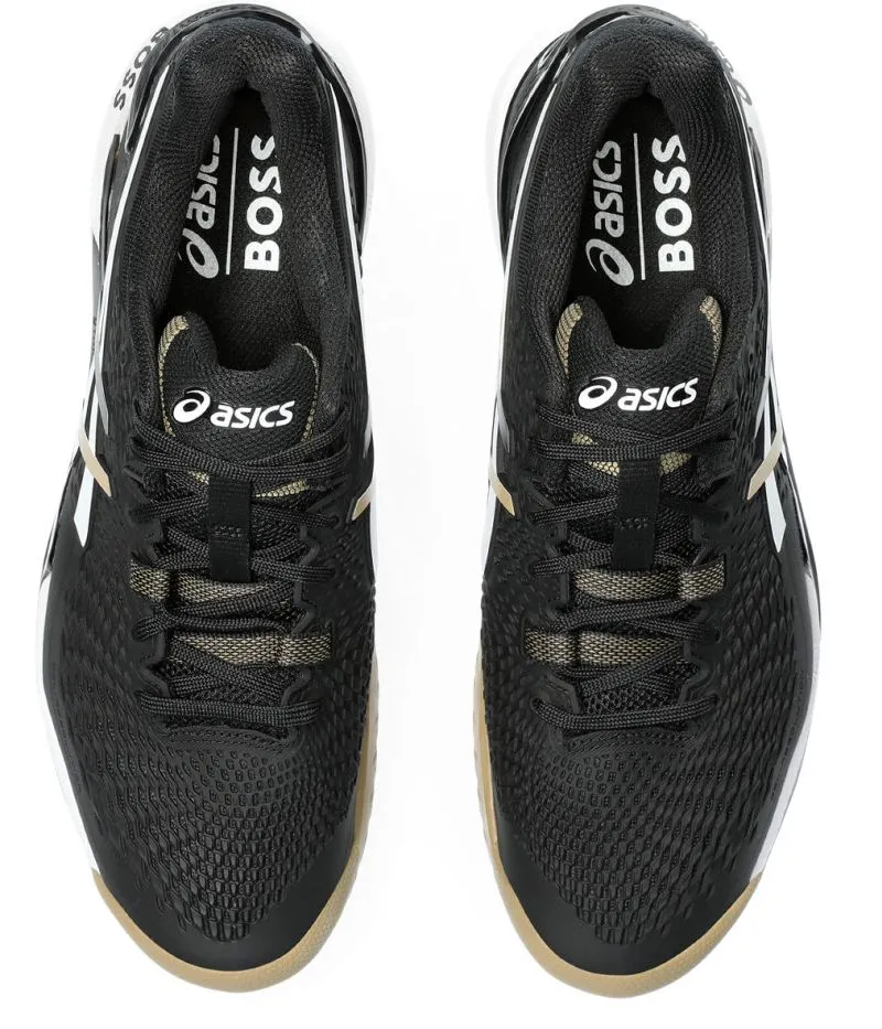 Men's shoes Asics Gel-Resolution 9 BOSS - black/camel