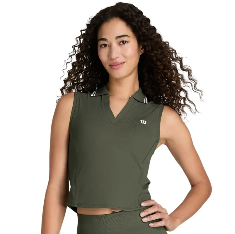 Wilson Rib Sleeveless - grape leaf Wilson Rib Sleeveless - grape leaf