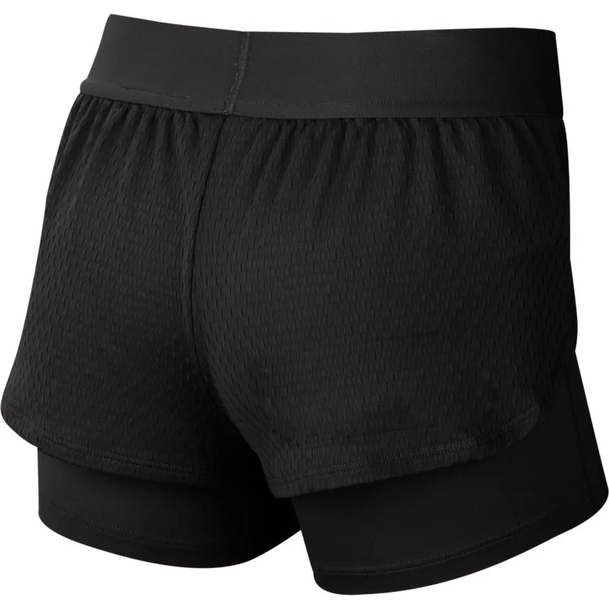 Nike Girls Court Flex Short - black/white