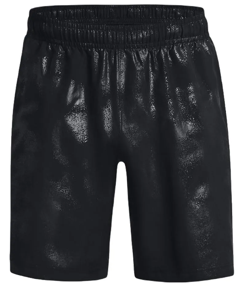 Under Armour Woven Emboss Short - black/black