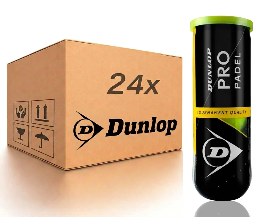 Dunlop Pro Padel 24 x 3B Dunlop Pro Padel 24 x 3B