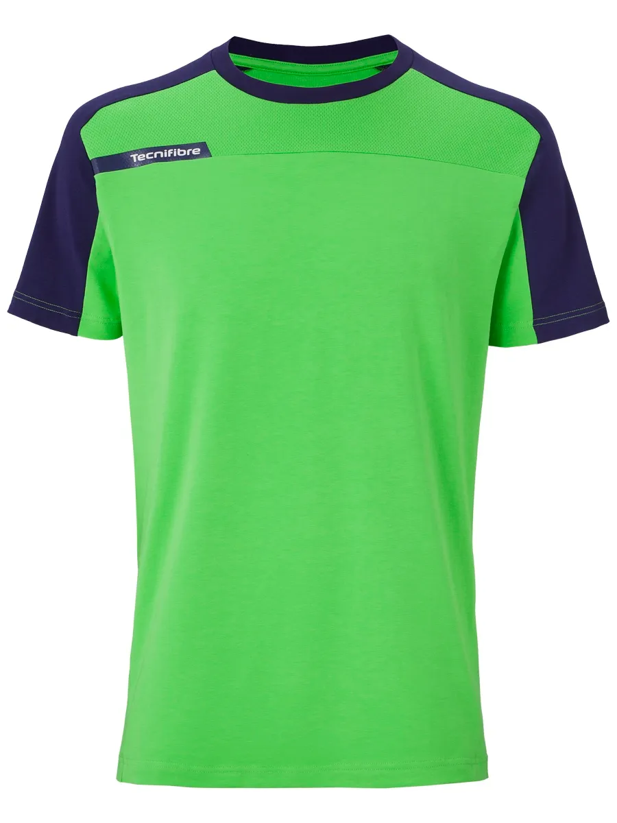 tecnifibre-f1-stretch-t-shirt-green-1 Tecnifibre F1 Stretch T-shirt - green