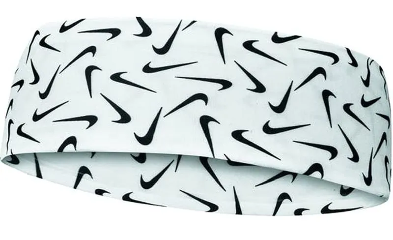 opaska-biala-nike Nike Dri-Fit Fury Headband 3.0 Printed