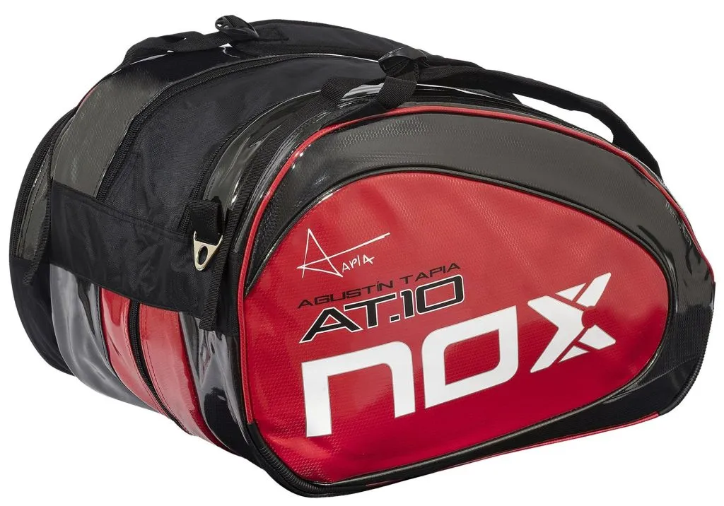 NOX Palatero AT10 Team Negro Logo Rojo NOX Palatero AT10 Team Negro Logo Rojo