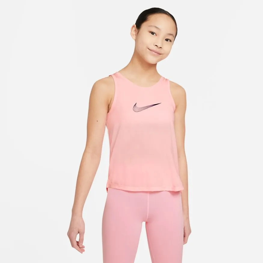 Nike Dry Trophy Tank G - arctic punch/blue void