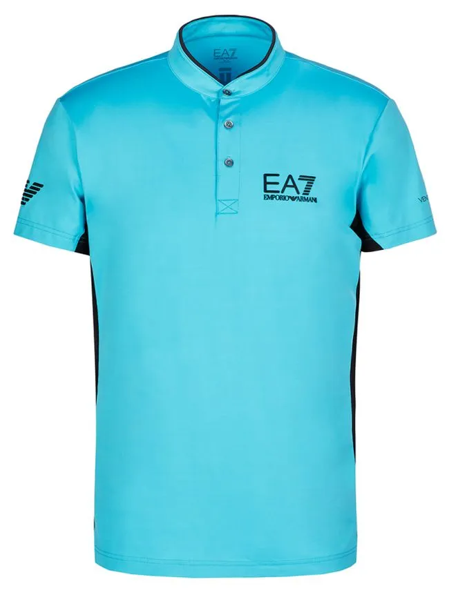 EA7 Man Jersey Jumper - blue curacao EA7 Man Jersey Jumper - blue curacao