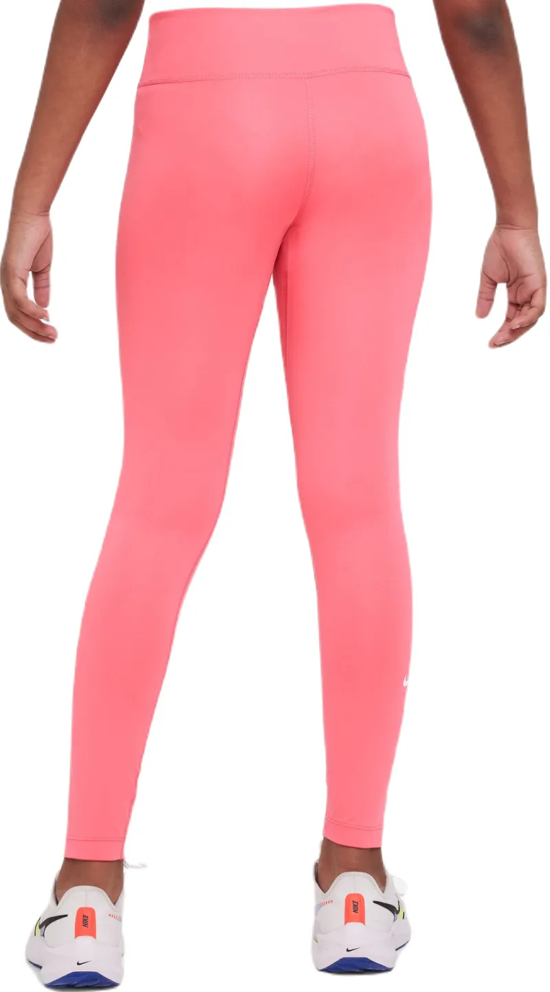 Nike Girls Dri-Fit One - sea coral/white