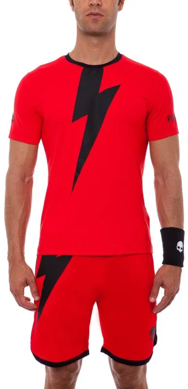 Hydrogen Thunderbolt Tech T-Shirt - red