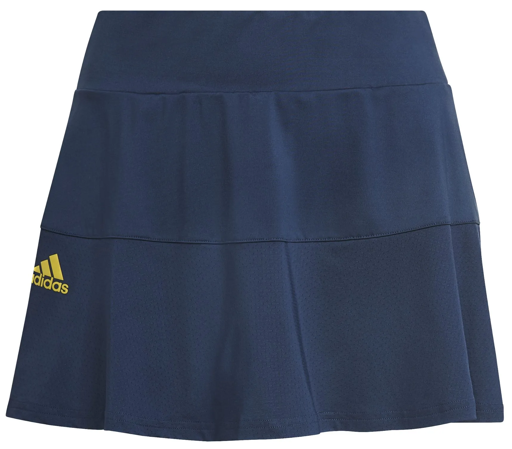 Adidas T Match Skirt W - crew navy/acid yellow