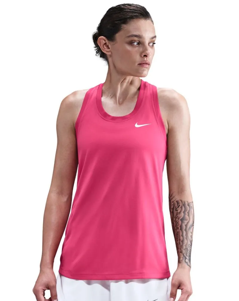 Nike Dri-Fit Racerback - rush pink/white