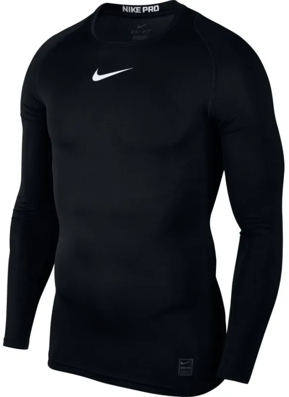 nike-pro-ls-comp-top-black-white-1 Nike Pro LS Comp Top - black/white