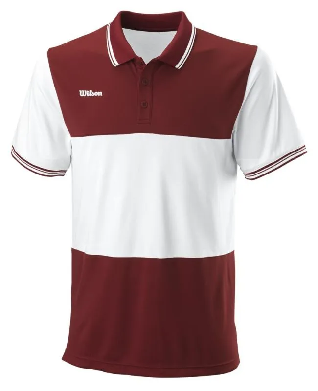 Wilson Team II Polo Men - team cardinal
