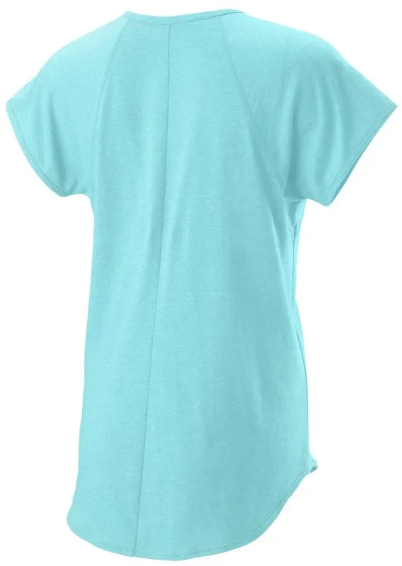 Wilson Training V-neck Tee - island paradise