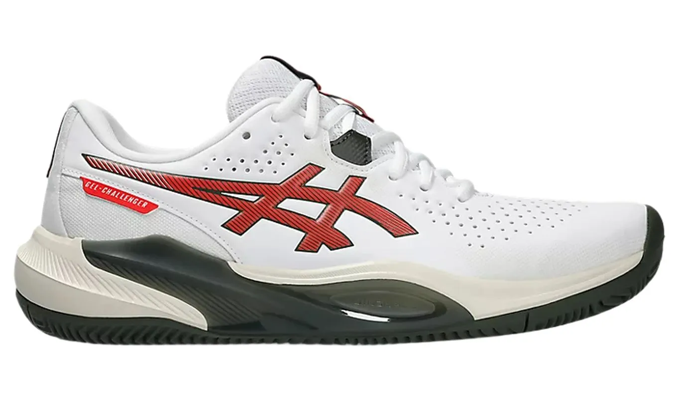 Asics Gel-Challenger 15 Clay - white/cherry tomato